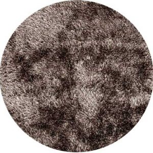 LoveShaggy taupe rond